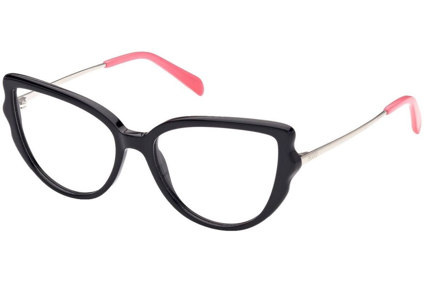 Glasses Emilio Pucci EP5192 001 Cat Eye Schwarz