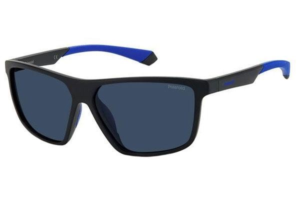 Sonnenbrille Polaroid PLD7044/S 0VK/C3 Polarized Quadratisch Schwarz