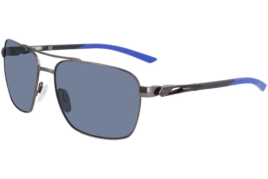 Sonnenbrille Nike Club Premier DQ0798 993 Quadratisch Silber