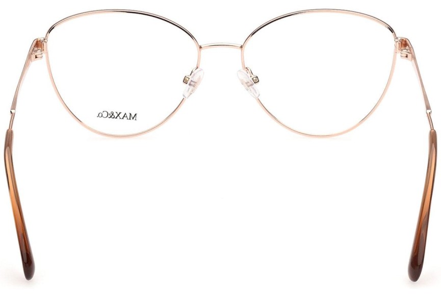 Glasses Max&Co. MO5006 028 Cat Eye Gold