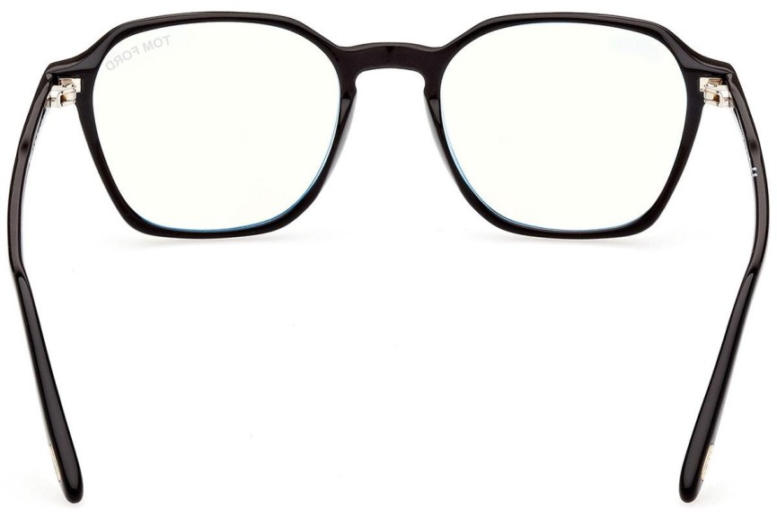 Brillen Tom Ford FT5804-B 001 Quadratisch Schwarz