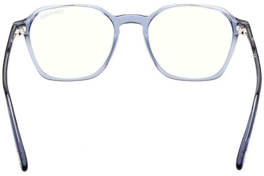 Brillen Tom Ford FT5804-B 090 Quadratisch Blau