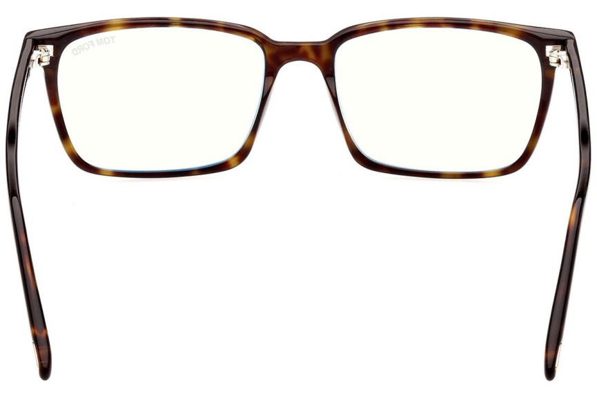 Glasses Tom Ford FT5802-B 052 Rechteck Havanna