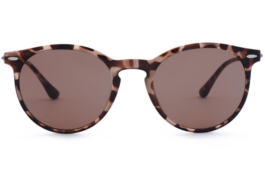 Sonnenbrille OiO by eyerim Caph Tortoise Rund Braun