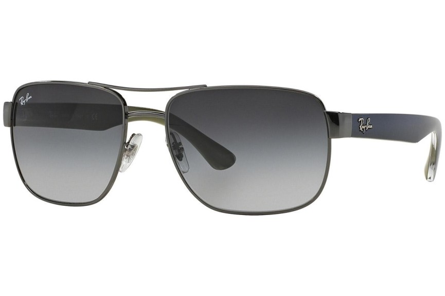 Sonnenbrille Ray-Ban RB3530 004/8G Rechteck Silber