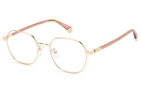 Glasses Polaroid PLDD474/G DDB Quadratisch Gold