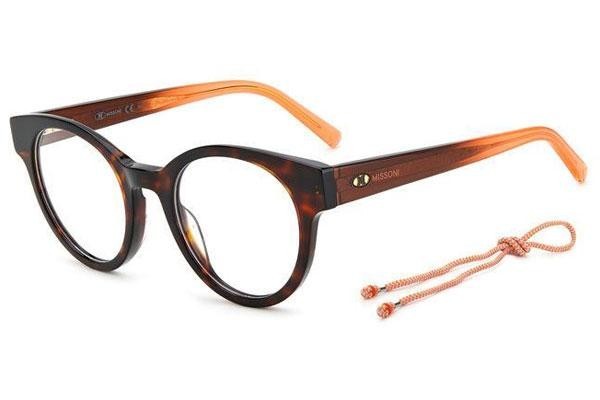 Brillen M Missoni MMI0130 086 Rund Havanna