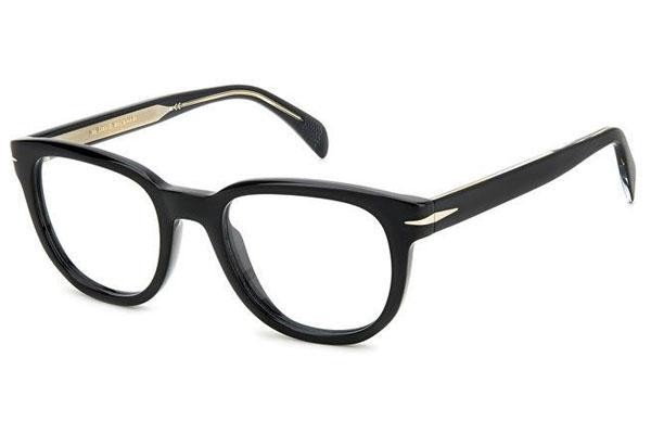 Glasses David Beckham DB7097 807 Rund Schwarz