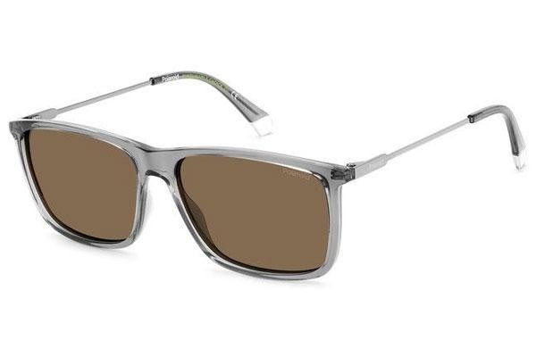 Sonnenbrille Polaroid PLD4130/S/X KB7/SP Polarized Rechteck Grau