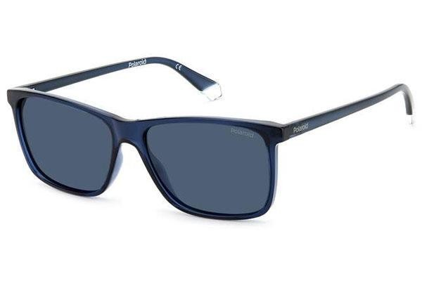 Sonnenbrille Polaroid PLD4137/S PJP/C3 Polarized Rechteck Blau