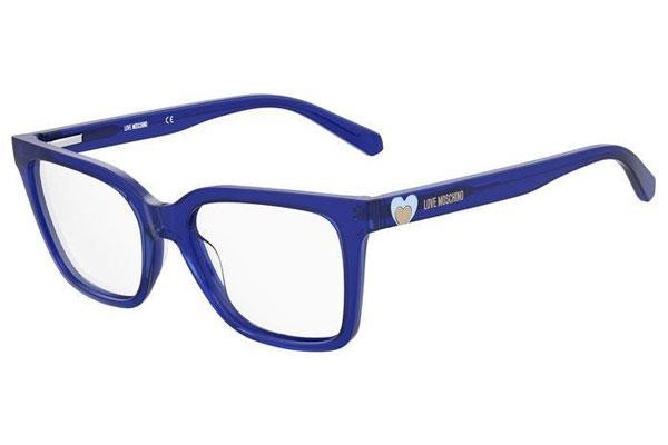 Glasses Love Moschino MOL603 PJP Rechteck Blau