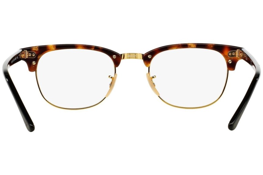 Brillen Ray-Ban Clubmaster Fleck Optics RX5154 5494 Browline Havanna