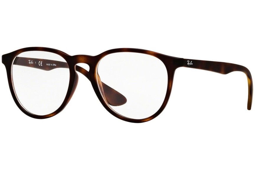 Brillen Ray-Ban Erika Optics RX7046 5365 Quadratisch Havanna