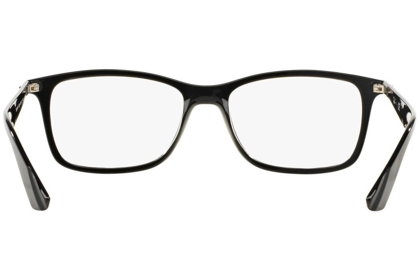 Brillen Ray-Ban RX7047 2000 Rechteck Schwarz