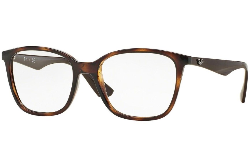 Brillen Ray-Ban RX7066 5577 Quadratisch Havanna