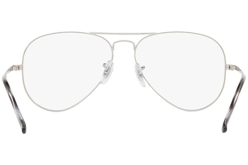 Brillen Ray-Ban Aviator Optics RX6489 2501 Pilot Silber