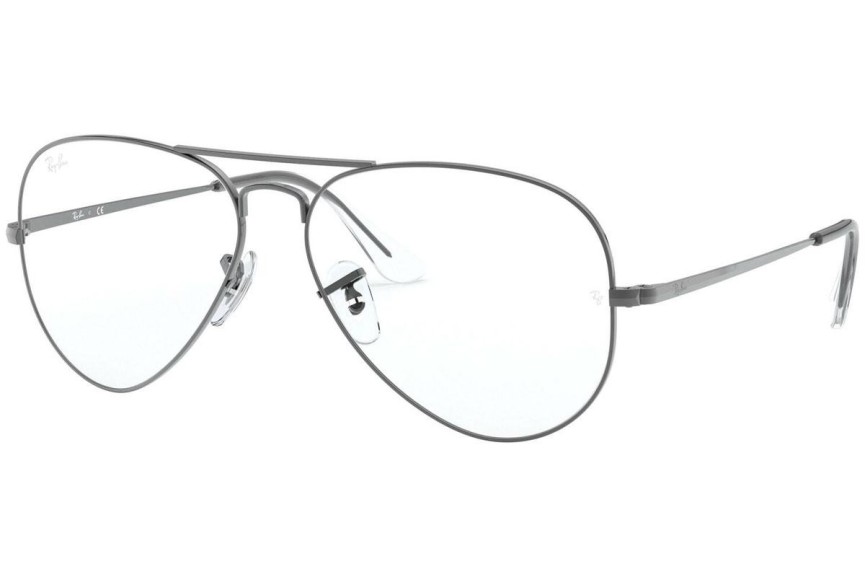 Brillen Ray-Ban Aviator RX6489 2502 Pilot Silber