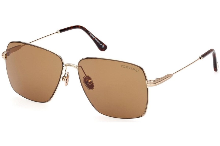 Sunglasses Tom Ford FT0994 32E Quadratisch Gold