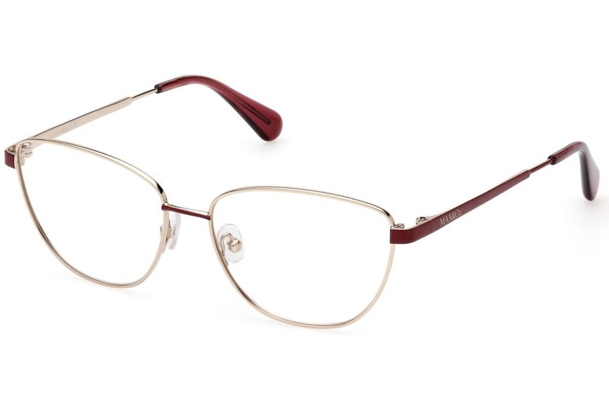 Glasses Max&Co. MO5087 069 Cat Eye Gold