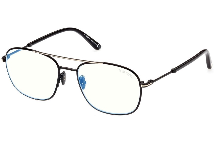 Glasses Tom Ford FT5830-B 001 Pilot Schwarz