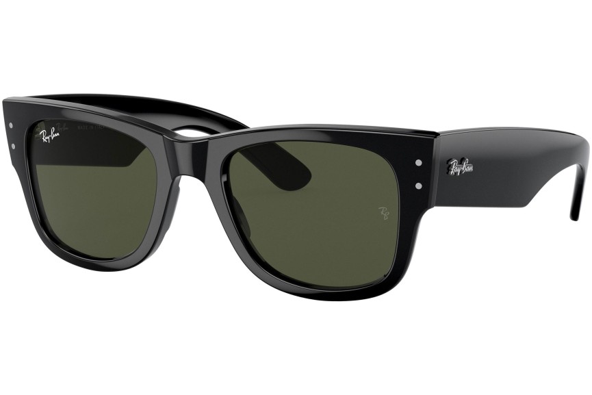 Sonnenbrille Ray-Ban Mega Wayfarer RB0840S 901/31 Quadratisch Schwarz