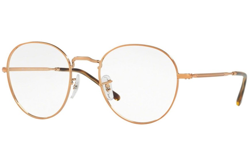 Glasses Ray-Ban David RX3582V 2943 Rund Gold