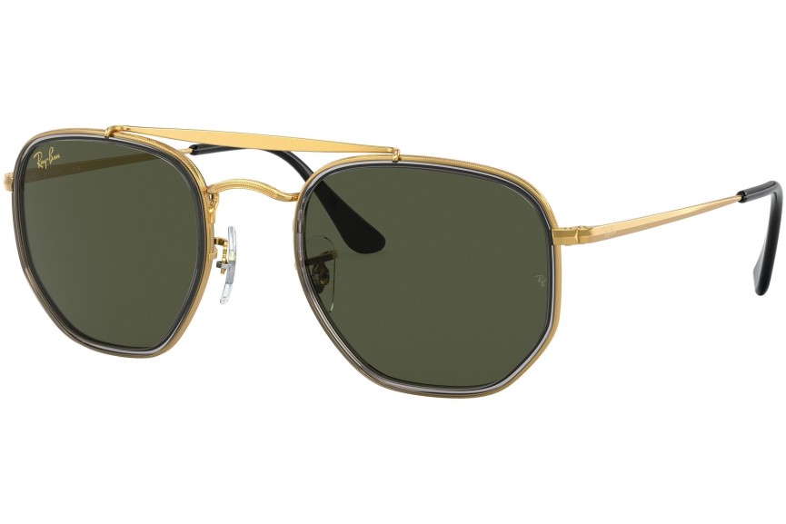 Sunglasses Ray-Ban The Marshal II RB3648M 923931 Quadratisch Gold