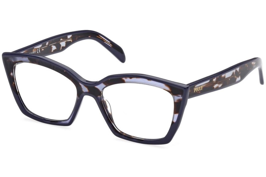 Glasses Emilio Pucci EP5218 056 Quadratisch Havanna