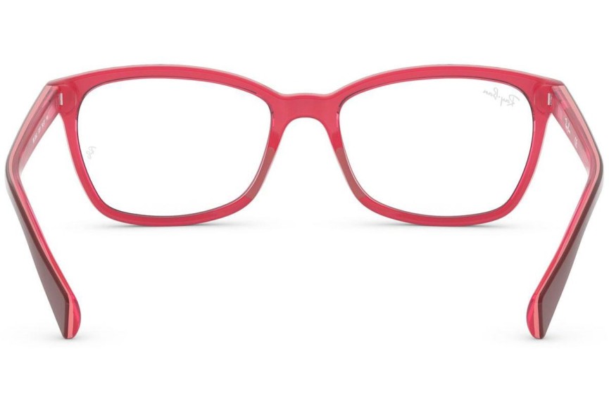 Brillen Ray-Ban RX5362 5777 Quadratisch Rot