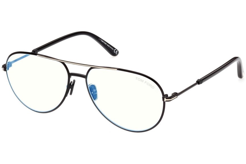 Glasses Tom Ford FT5829-B 001 Pilot Schwarz