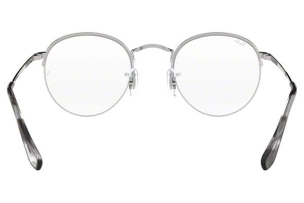 Glasses Ray-Ban Round Gaze RX3947V 2501 Rund Silber