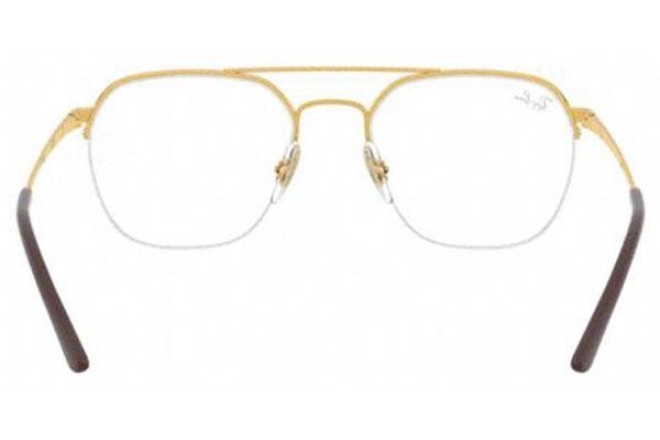 Brillen Ray-Ban RX6444 2500 Quadratisch Gold