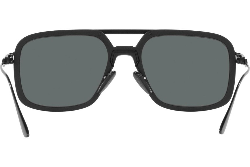 Sonnenbrille Prada PR57ZS 1BO5Z1 Polarized Quadratisch Schwarz