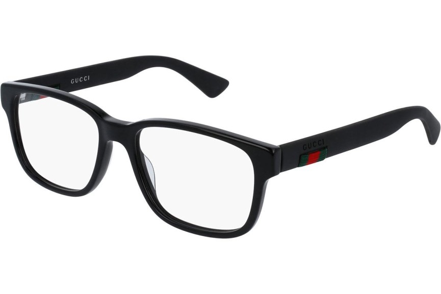 Glasses Gucci GG0011O 001 Quadratisch Schwarz