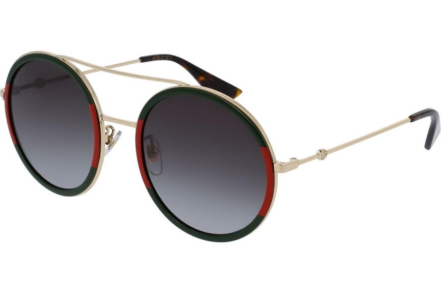 Sonnenbrille Gucci GG0061S 003 Rund Grün