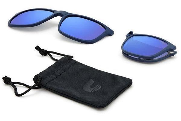 Glasses Carrera CARRERA8053/CS PJP/5X Polarized Quadratisch Blau