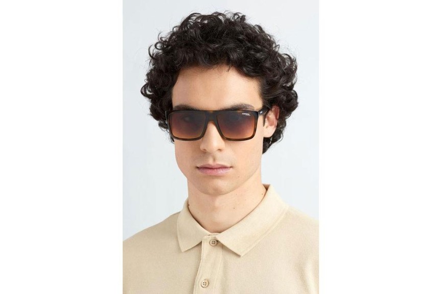 Sunglasses Carrera CARRERA5039/S 2OS/HA Flat Top Havanna