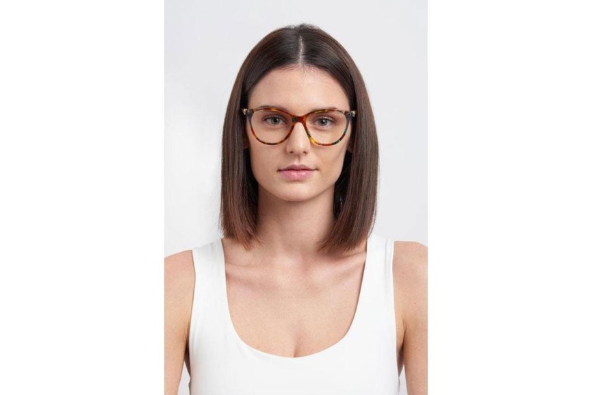 Glasses Carolina Herrera CH0054 YJE Rund Havanna