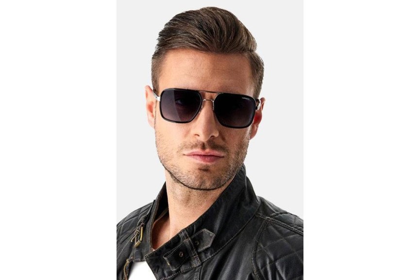 Sonnenbrille Carrera CARRERA256/S 85K/9O Pilot Silber