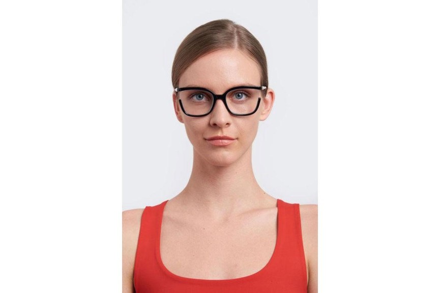 Glasses Carolina Herrera CH0004 807 Quadratisch Schwarz