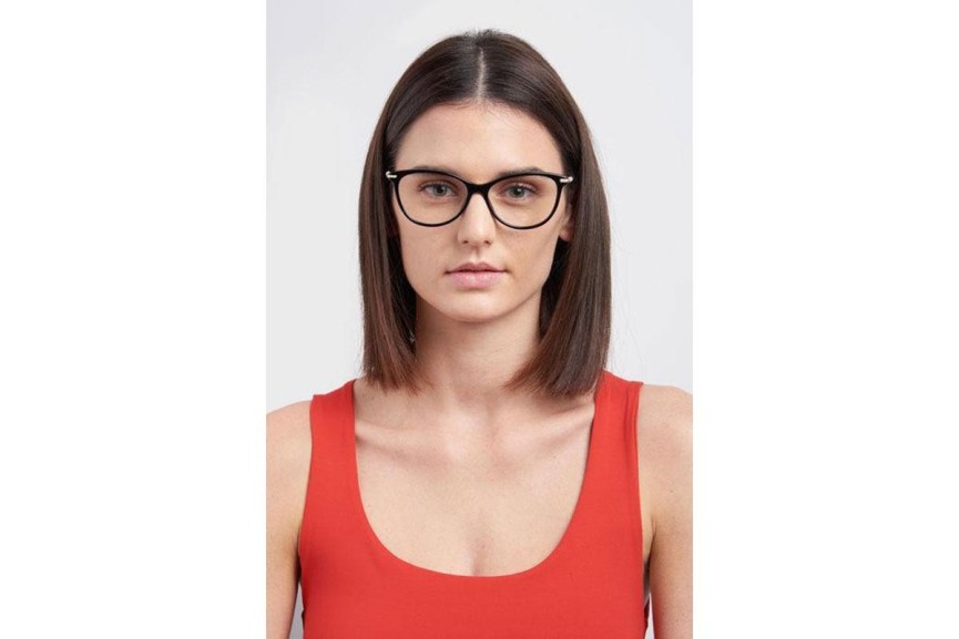 Glasses Carolina Herrera CH0043 807 Cat Eye Schwarz