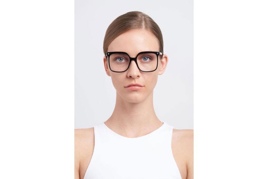 Glasses Carolina Herrera CH0011 807 Quadratisch Schwarz