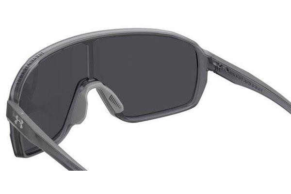 Sunglasses Under Armour UAGAMEDAY/G 63M/QI Monoscheibe | Shield Grau