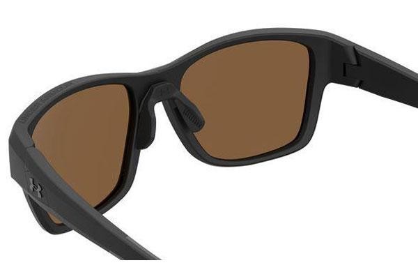 Sunglasses Under Armour UA0009/F/S 0VK/W1 Rechteck Schwarz