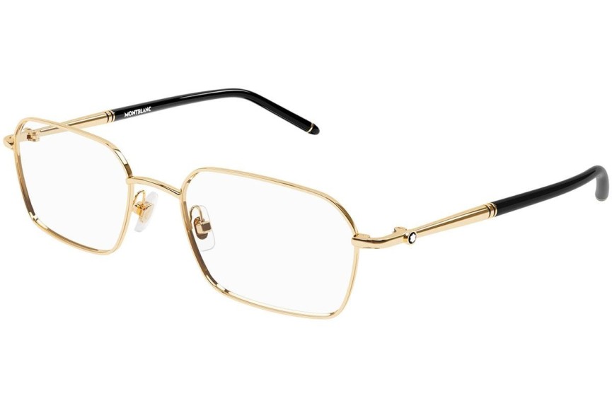 Glasses Mont Blanc MB0245O 004 Rechteck Gold