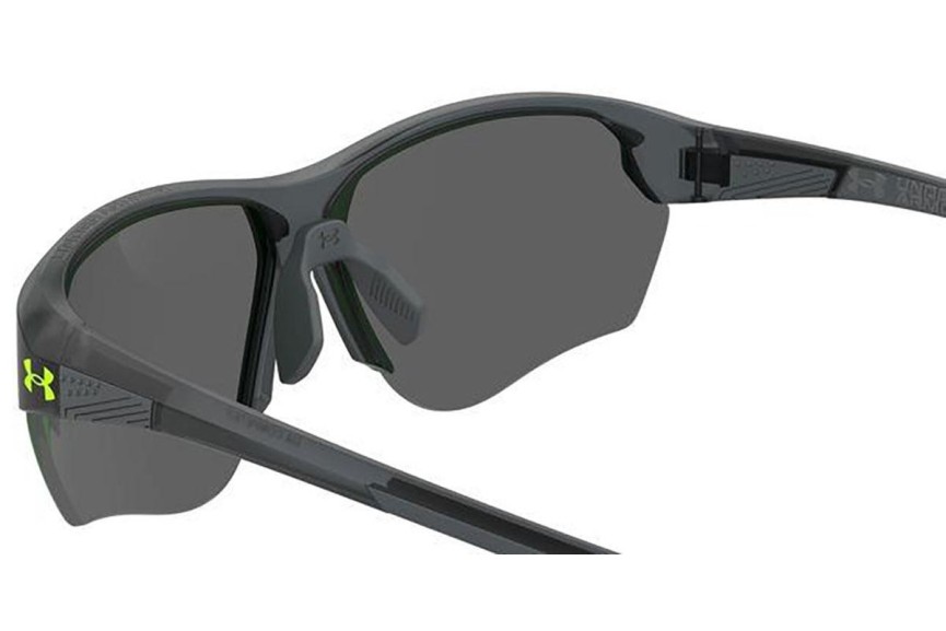 Sonnenbrille Under Armour UACOMPETE/F 63M/V8 Rechteck Grau