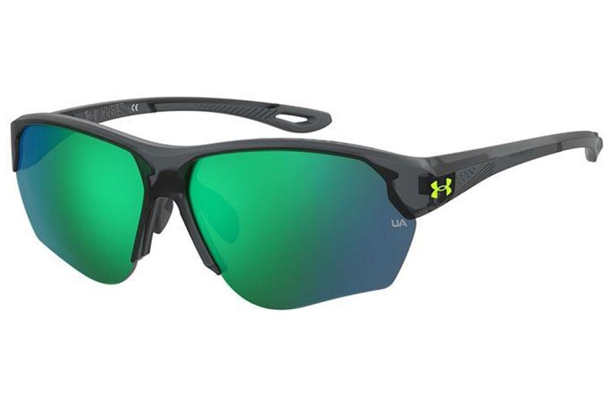 Sunglasses Under Armour UACOMPETE/F 63M/V8 Rechteck Grau