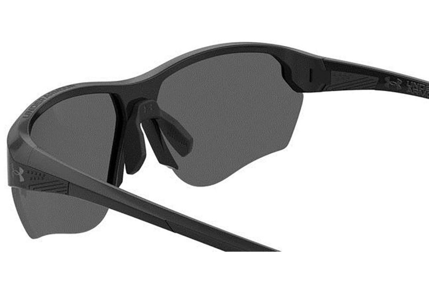 Sonnenbrille Under Armour UACOMPETE/F 807/6C Rechteck Schwarz