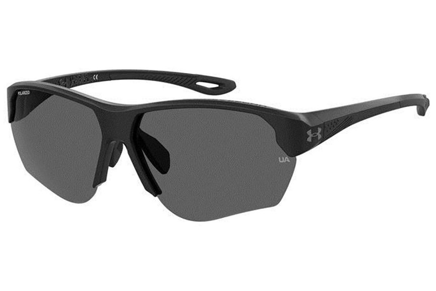 Sunglasses Under Armour UACOMPETE/F 807/6C Rechteck Schwarz