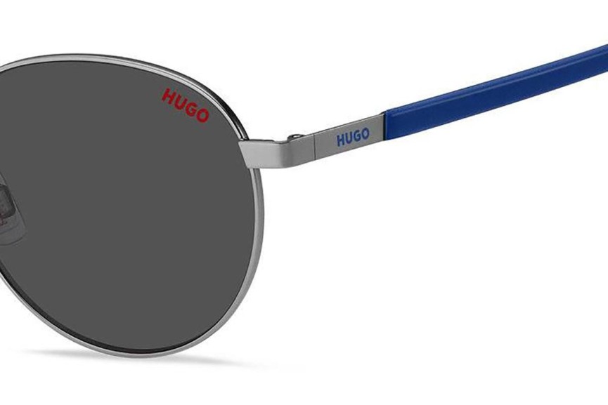 Sonnenbrille HUGO HG1230/S PJP/IR Rund Silber